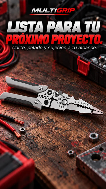 MULTIGRIP | Pinza Multifuncional para Cortar, Pelar y Sujetar 🛠️