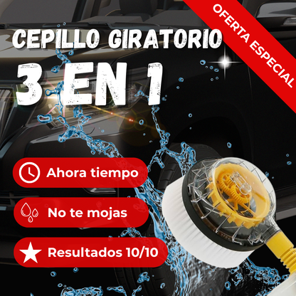 Cepillo para auto 🚗 TurboWash 360® 3 en 1