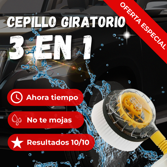 Cepillo para auto 🚗 TurboWash 360® 3 en 1
