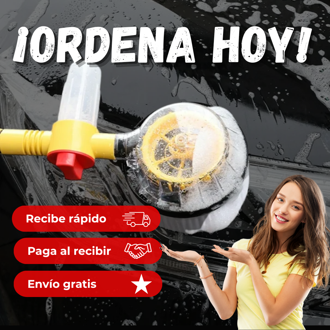 Cepillo para auto 🚗 TurboWash 360® 3 en 1