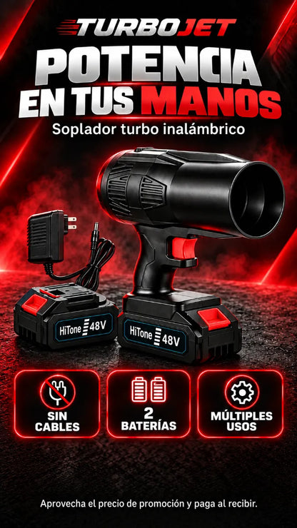 💨 Sopladora Inalámbrica + 2 Baterías